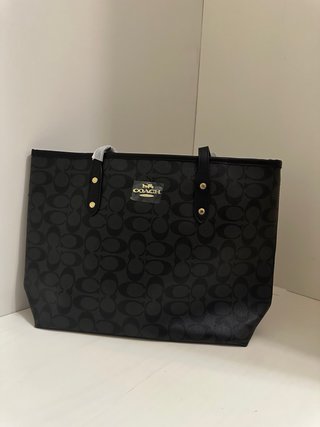 Bolso Coach Negro y Marrón