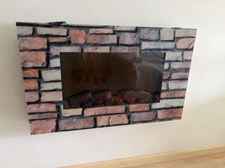 Chimenea Eléctrica Ladrillo