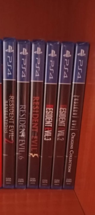 Colección 6 Juegos Resident Evil PS4