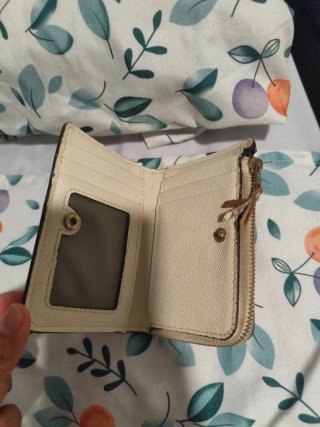 Cartera Parfois floral beige multicolor