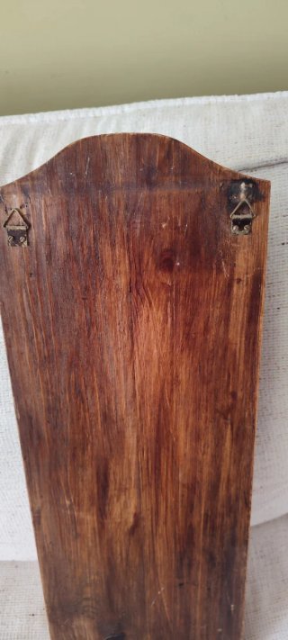 Colgador de llaves madera con cuadro