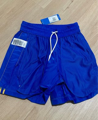 Shorts Adidas Talla XS Azul y Amarillo