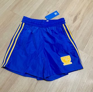 Shorts Adidas Talla XS Azul y Amarillo