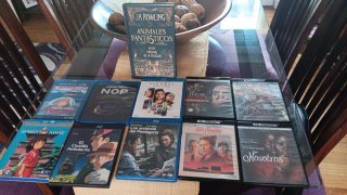 Colección Blu-ray y Libros J.K. Rowling