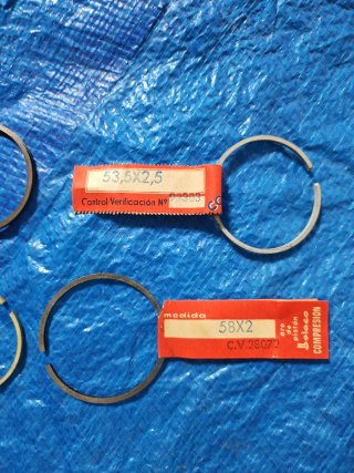 LOTE Aros de pistón BOLACO Y OTROS