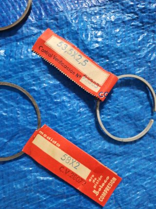 LOTE Aros de pistón BOLACO Y OTROS