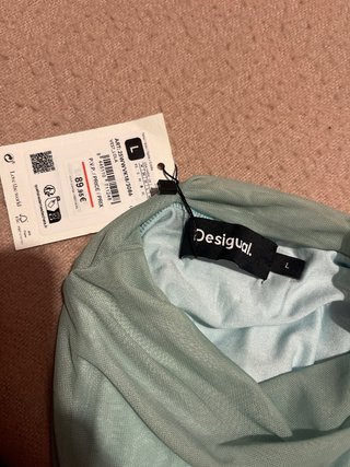 Vestido Desigual verde talla L sin estrenar