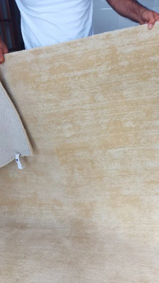 Alfombra Zara Home Beige Nueva