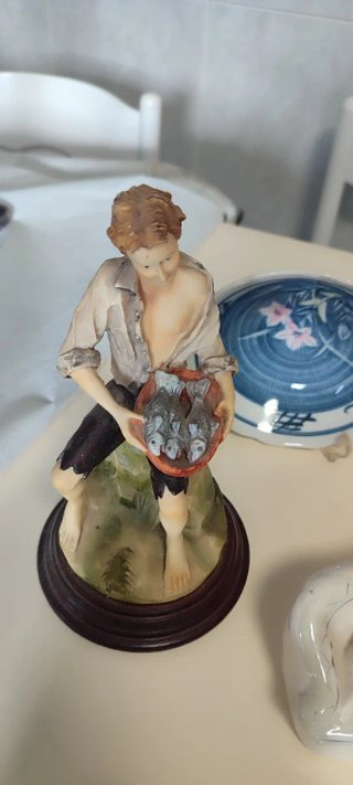 Lote figuras cerámica y porcelana