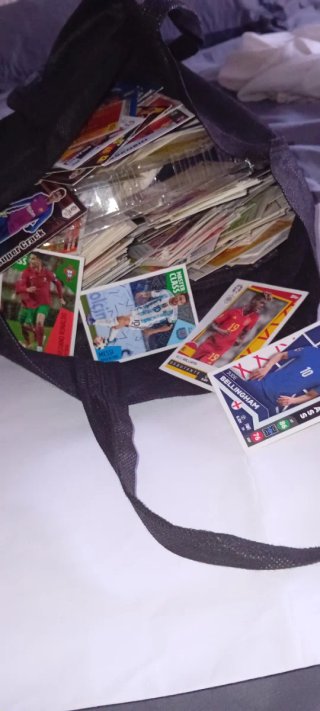 Lote cromos fútbol Super Crack, Messi, Ronaldo