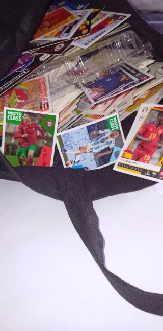 Lote cromos fútbol Super Crack, Messi, Ronaldo