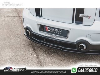 AÑADIDO DE DIFUSOR MINI COUNTRYMAN JCW 2012-2016 NEGRO BRILLO