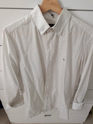 Camisa Roberto Verino estampada talla M