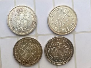 Reproducciones de monedas antiguas