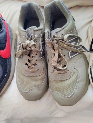 Sneakers New Balance Beige/Verde