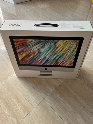 Ordenador Apple Imac 2017 Plata/Blanco