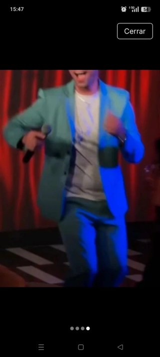 Traje de chaqueta verde