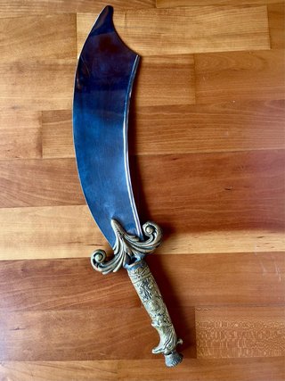 Espada Moros y Cristianos