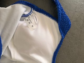 Costume da bagno intero blu