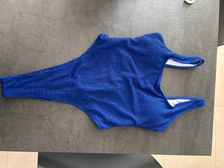 Costume da bagno intero blu