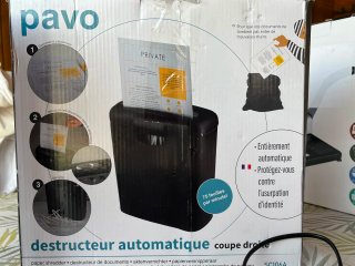 Trituradora de papel Pavo SC106A