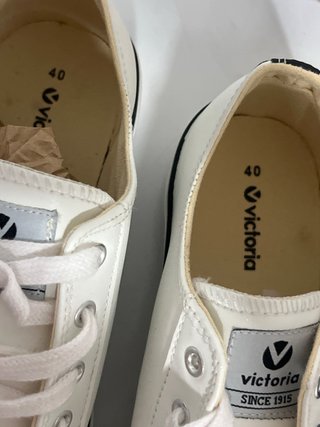 Zapatilla Victoria Basket Blanca