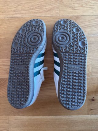 Adidas Samba Blancas y Verdes