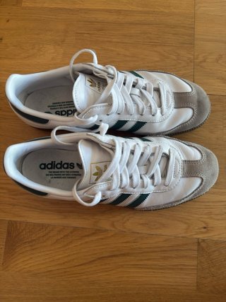 Adidas Samba Blancas y Verdes