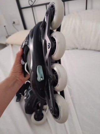 Patinetes en línea Oxelo negros