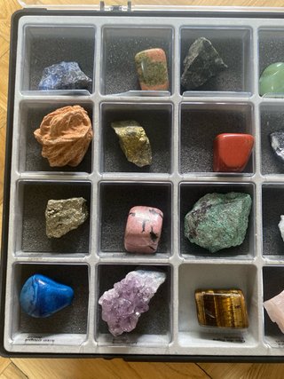 Collezione di minerali vari