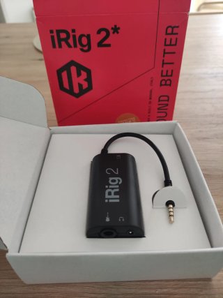 iRig 2 Interfaz Audio Guitarra