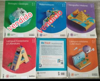Libros de texto 1 Eso.