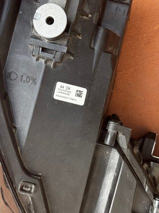 Faro Audi A1 Xenon LED derecho Original 8XA941006