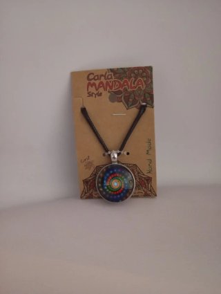 Collar Carla Mandala Style Multicolor