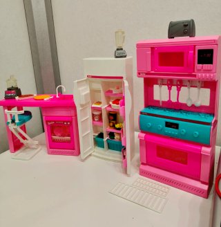 Cucina Barbie Kitchen Set Vintage Anni 90