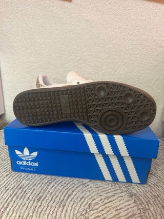 Adidas Samba OG Glitter Dorado Blanco