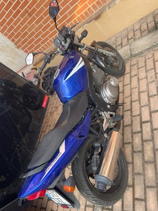 Suzuki GS500F Naked Azul/Negra