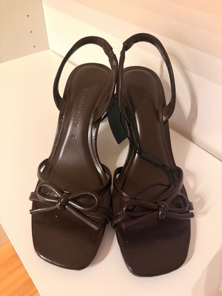 Sandalias Stradivarius Marrón Talla 38