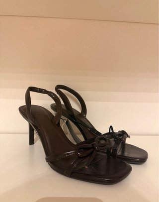 Sandalias Stradivarius Marrón Talla 38