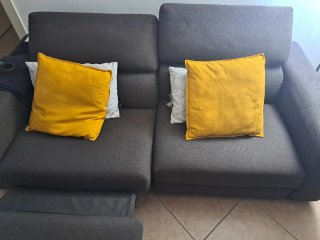 Divano Elettrico Poltrone&Sofà marrone