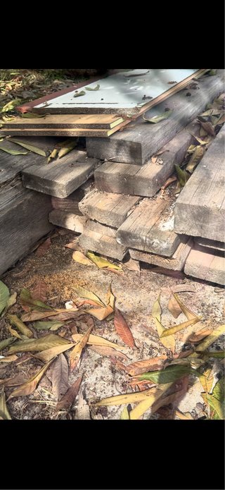 Vigas de madera 3,80 y 4 movila