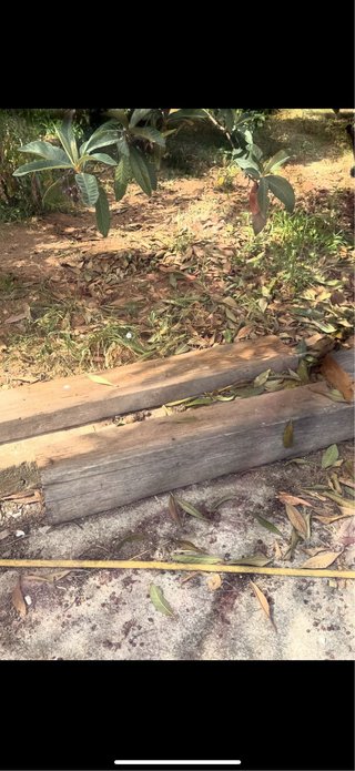 Vigas de madera 3,80 y 4 movila