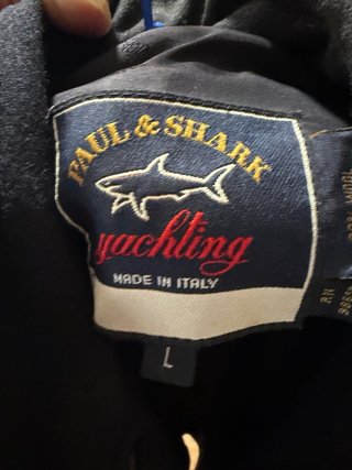 Cazadora Paul & Shark Negra Talla L