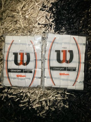 30 Wilson Pro Overgrip blancas tenis padel