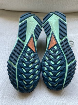 Zapatillas Nike Trail Running Azules y Verdes