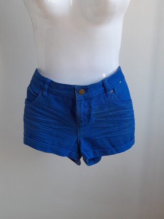 Short Vaquero Azul