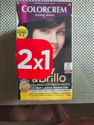 Tinte Colorcrem Marrón Chocolate 57 2 unidades