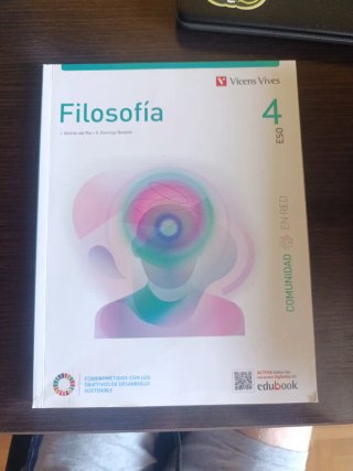 LIBRO FILOSOFÍA 4 ESO VICENS VIVES