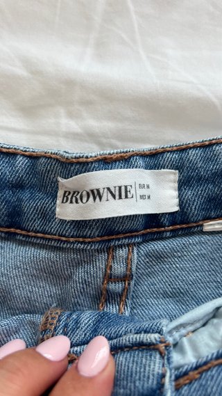 Tejanos cortos brownie