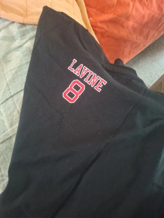 Camiseta Chicago Bulls NBA Negra Talla L